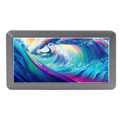 Waves Ocean Sea Tsunami Nautical Nature Water Memory Card Reader (mini) by Ravend