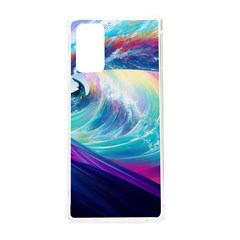 Waves Ocean Sea Tsunami Nautical Nature Water Samsung Galaxy Note 20 Tpu Uv Case by Ravend