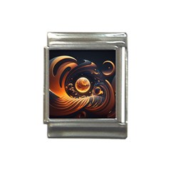 Ai Generated Swirl Space Design Fractal Light Abstract Italian Charm (13mm)