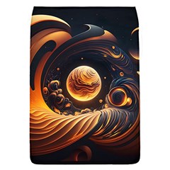 Ai Generated Swirl Space Design Fractal Light Abstract Removable Flap Cover (s) by Ravend