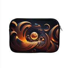 Ai Generated Swirl Space Design Fractal Light Abstract Apple Macbook Pro 15  Zipper Case by Ravend