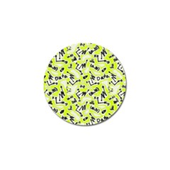 Background Pattern Graphic Beautiful Wallpaper Art Golf Ball Marker by Ravend