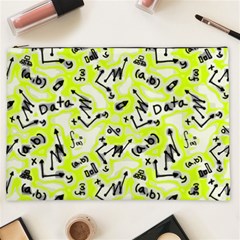 Background Pattern Graphic Beautiful Wallpaper Art Cosmetic Bag (xxl) by Ravend