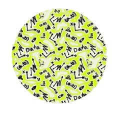 Background Pattern Graphic Beautiful Wallpaper Art Mini Round Pill Box (pack Of 3) by Ravend