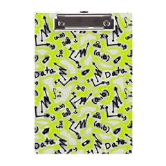 Background Pattern Graphic Beautiful Wallpaper Art A5 Acrylic Clipboard