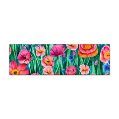 Blossom-filled Watercolor Flowers Sticker Bumper (100 Pack) by GardenOfOphir