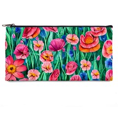 Blossom-filled Watercolor Flowers Pencil Case by GardenOfOphir