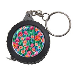 Blossom-filled Watercolor Flowers Measuring Tape by GardenOfOphir