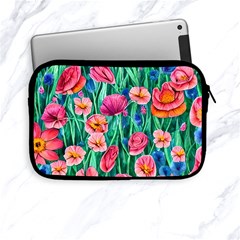 Blossom-filled Watercolor Flowers Apple Ipad Mini Zipper Cases by GardenOfOphir