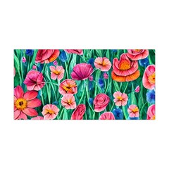 Blossom-filled Watercolor Flowers Yoga Headband by GardenOfOphir