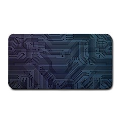 Circuit Board Circuits Mother Board Computer Chip Medium Bar Mat by Ravend