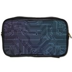 Circuit Board Circuits Mother Board Computer Chip Toiletries Bag (Two Sides) Front