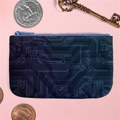 Circuit Board Circuits Mother Board Computer Chip Large Coin Purse by Ravend