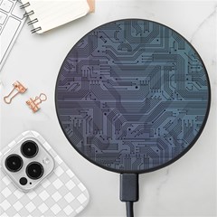 Circuit Board Circuits Mother Board Computer Chip Wireless Fast Charger(black)