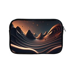 Ai Generated Swirl Space Design Fractal Light Art Apple Macbook Pro 13  Zipper Case