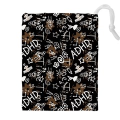 Background Pattern Graphic Beautiful Wallpaper Drawstring Pouch (4xl) by Ravend