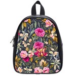 Astonishingly Beautiful Bluebells Watercolor School Bag (Small) Front