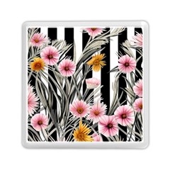 Assorted Watercolor Flowers Memory Card Reader (square) by GardenOfOphir