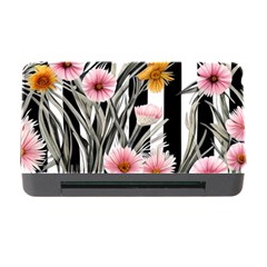 Assorted Watercolor Flowers Memory Card Reader With Cf by GardenOfOphir