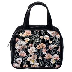 Vibrant And Alive Watercolor Flowers Classic Handbag (one Side) by GardenOfOphir