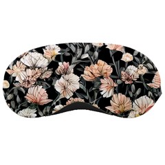 Vibrant And Alive Watercolor Flowers Sleeping Mask by GardenOfOphir