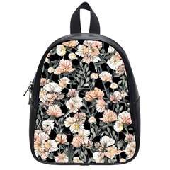 Vibrant And Alive Watercolor Flowers School Bag (small) by GardenOfOphir