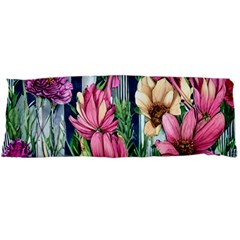 Big And Bright Watercolor Flowers Body Pillow Case Dakimakura (two Sides) by GardenOfOphir