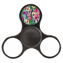 Big And Bright Watercolor Flowers Finger Spinner by GardenOfOphir