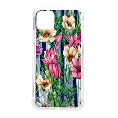 Big And Bright Watercolor Flowers Iphone 11 Pro Max 6 5 Inch Tpu Uv Print Case by GardenOfOphir