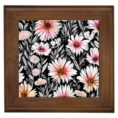 Bountiful Blossoms Framed Tile by GardenOfOphir