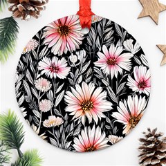 Bountiful Blossoms Ornament (round) by GardenOfOphir