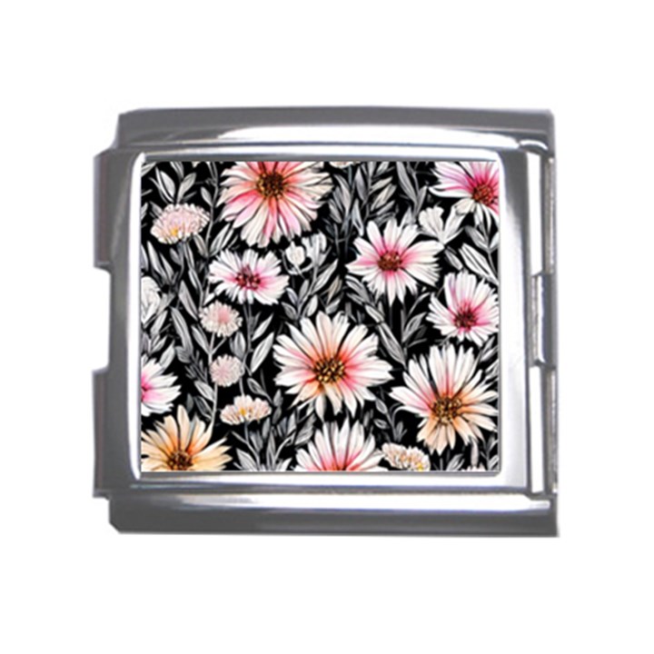 Bountiful Blossoms Mega Link Italian Charm (18mm)