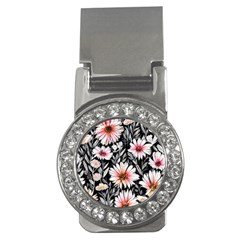 Bountiful Blossoms Money Clips (cz)  by GardenOfOphir