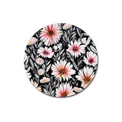 Bountiful Blossoms Magnet 3  (round) by GardenOfOphir