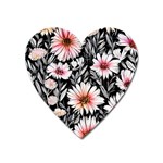 Bountiful Blossoms Heart Magnet Front