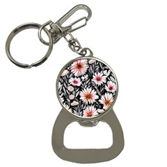 Bountiful Blossoms Bottle Opener Key Chain by GardenOfOphir