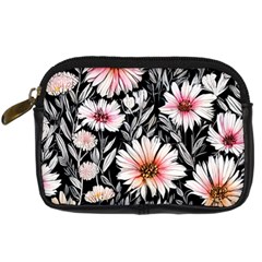 Bountiful Blossoms Digital Camera Leather Case by GardenOfOphir