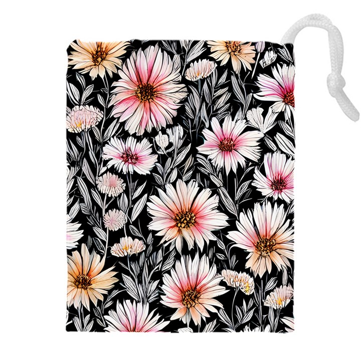 Bountiful Blossoms Drawstring Pouch (5XL)