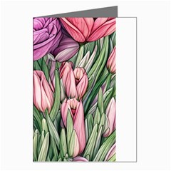 Chic Choice Classic Watercolor Flowers Greeting Cards (pkg Of 8) by GardenOfOphir