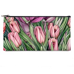 Chic Choice Classic Watercolor Flowers Pencil Case by GardenOfOphir