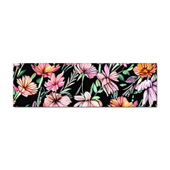 Clustered Watercolor Flowers Sticker (bumper) by GardenOfOphir