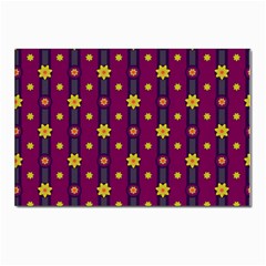 Purple Background Graphic Decor Backdrop Design Art Postcard 4 x 6  (pkg Of 10) by Ravend