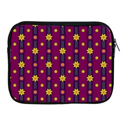 Purple Background Graphic Decor Backdrop Design Art Apple Ipad 2/3/4 Zipper Cases by Ravend