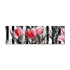 Chic Watercolor Flowers Sticker (bumper) by GardenOfOphir