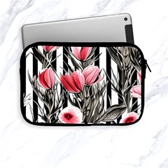 Chic Watercolor Flowers Apple Ipad Mini Zipper Cases by GardenOfOphir