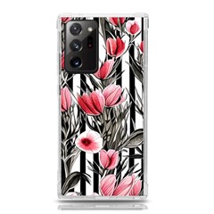 Chic Watercolor Flowers Samsung Galaxy Note 20 Ultra Tpu Uv Case by GardenOfOphir