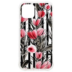 Chic Watercolor Flowers Iphone 12/12 Pro Tpu Uv Print Case