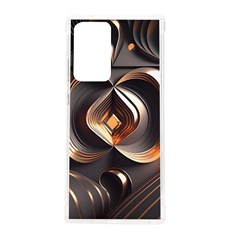 Ai Generated Swirls Space Design Fractal Light 3d Pattern Samsung Galaxy Note 20 Ultra Tpu Uv Case by Ravend