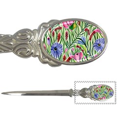 Celestial Watercolor Flower Letter Opener by GardenOfOphir