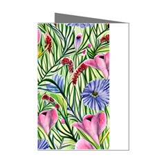 Celestial Watercolor Flower Mini Greeting Cards (pkg Of 8) by GardenOfOphir